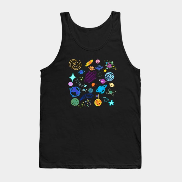 planets Tank Top by zzzozzo